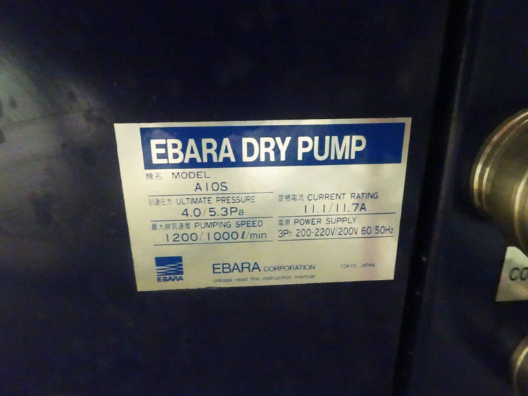 Ebara A 10 S Vacuum Pump