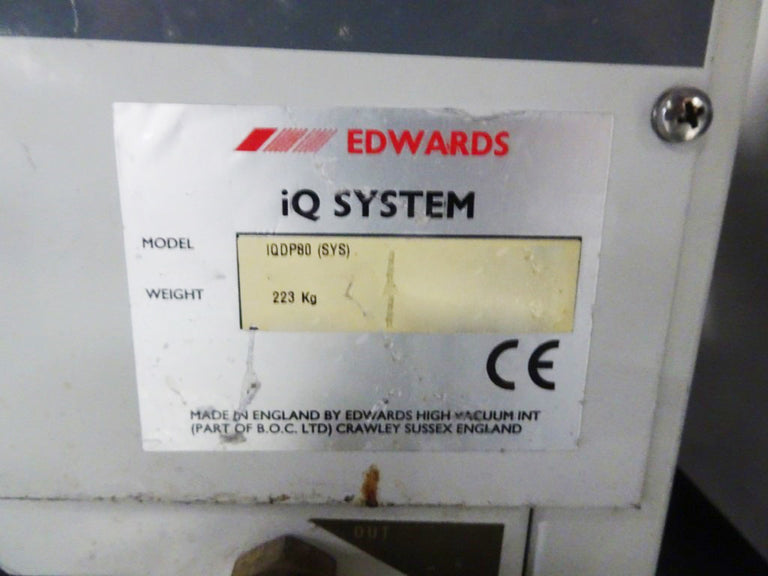 Edwards IQDP 80 Dry Vacuum Pump