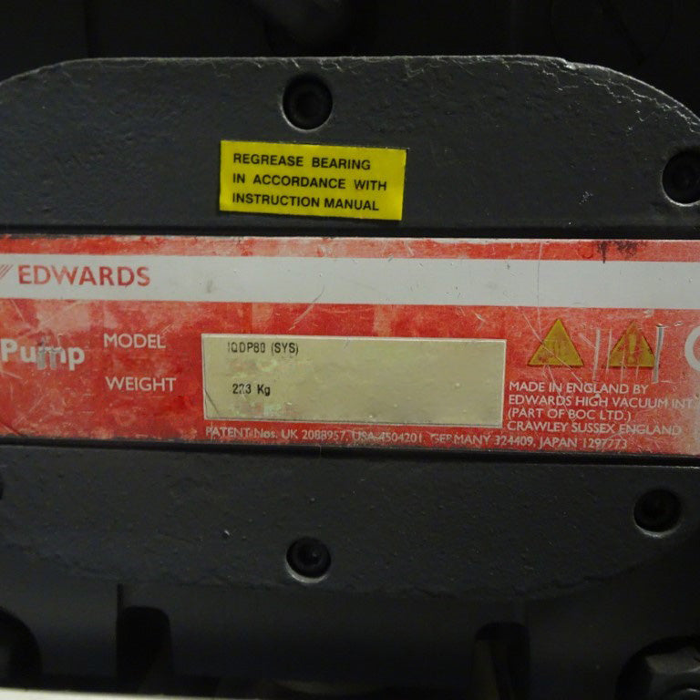 Edwards IQDP 80 Dry Vacuum Pump