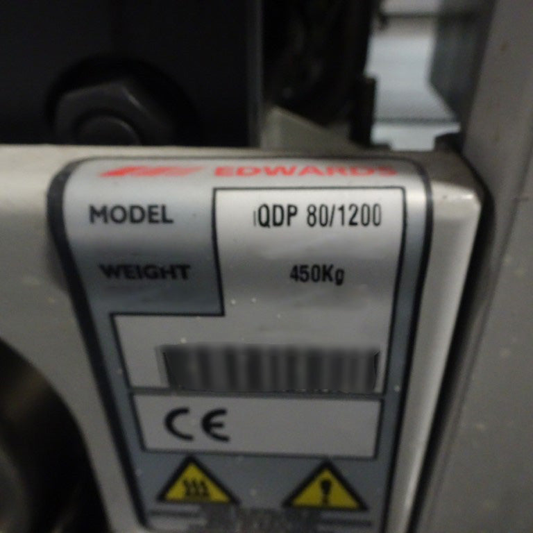 Edwards IQDP 80 Dry Vacuum Pump