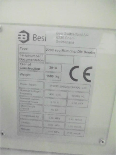 Besi / Datacon 2200 EVO Multi-Chip Die Bonder