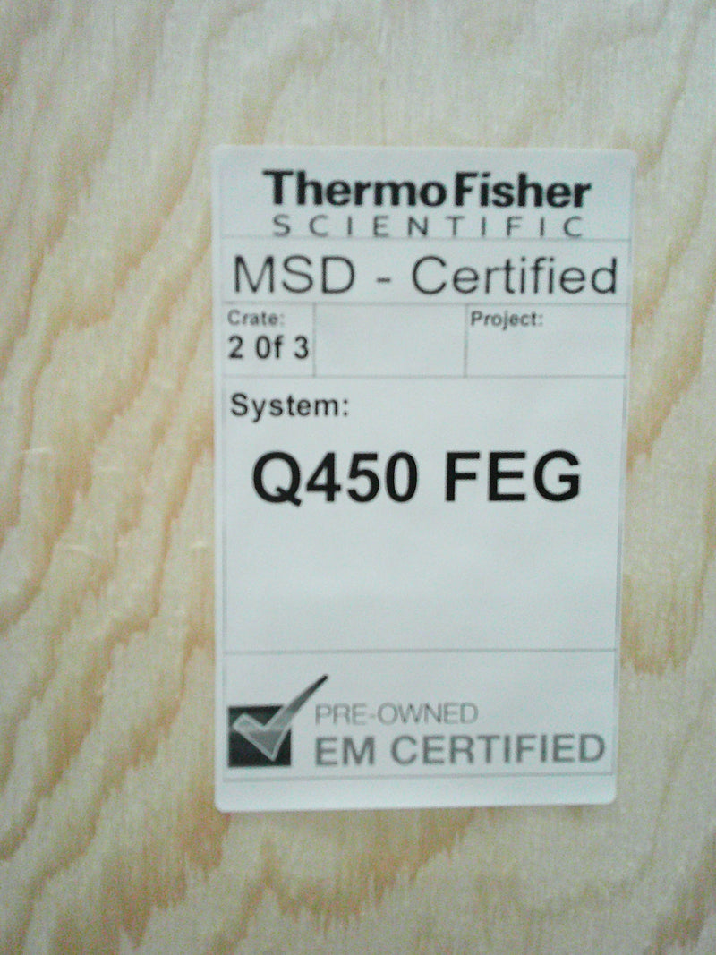 Thermo Fisher Scientific / FEI Quanta 450 FEG SEM (Scanning Electron Microscope)