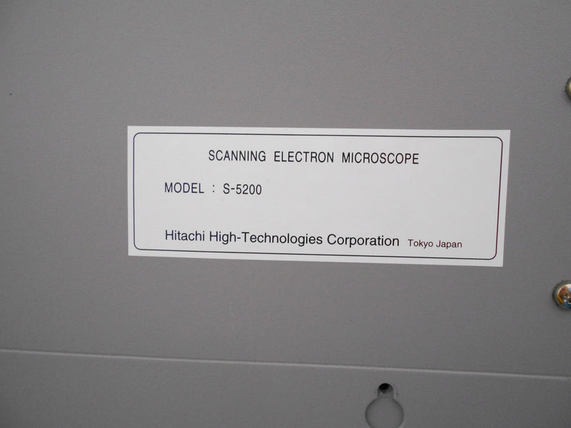 Hitachi S 5200 FE-SEM (Field Emission Scanning Electron Microscope)