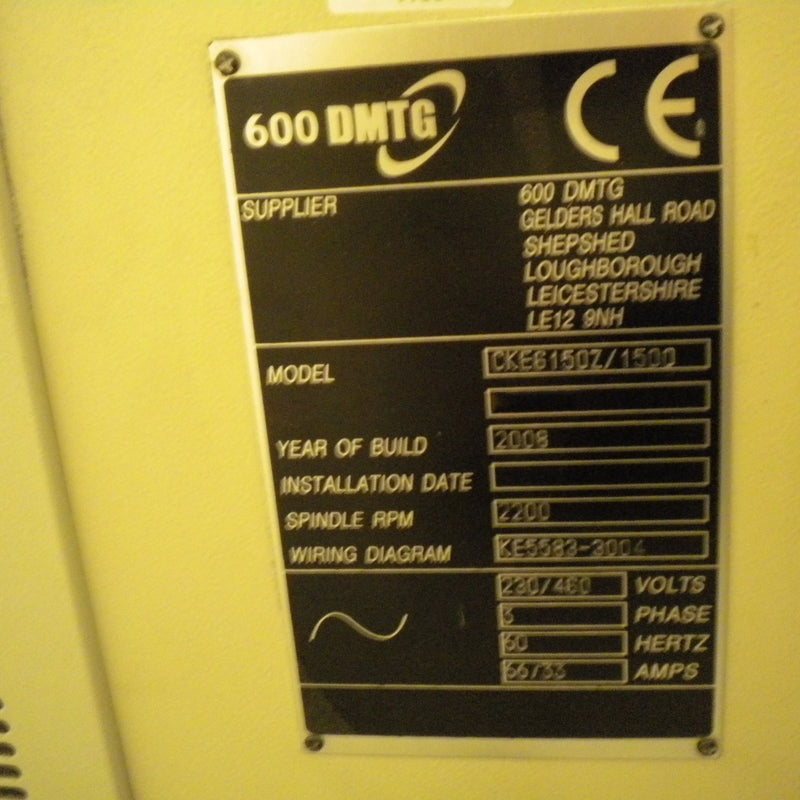 Ingersoll Rand 600 DMTG Engine Lathe