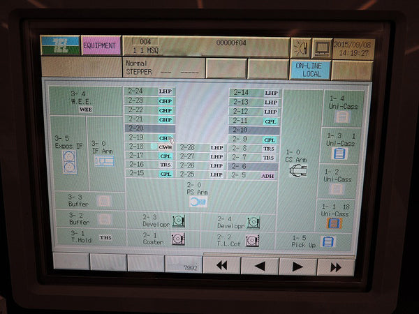 Tel Clean Track Act 8 Coater / Developer