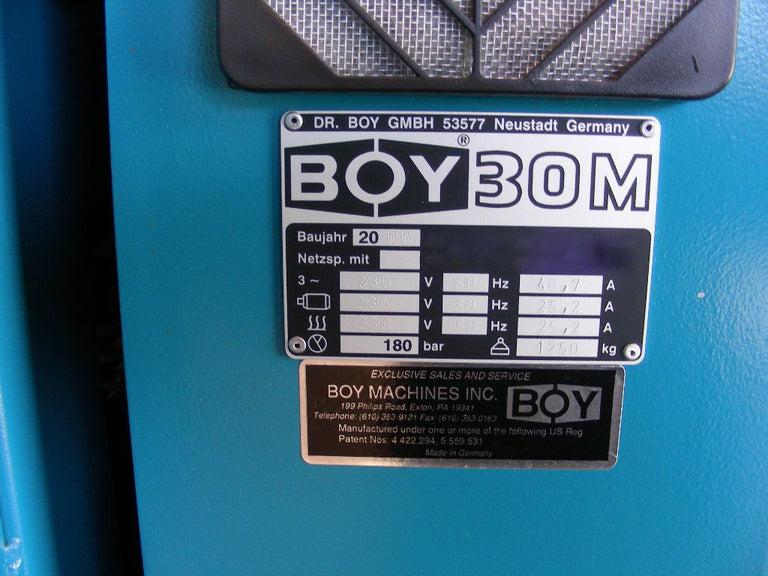 Boy 30 M Molding Machine