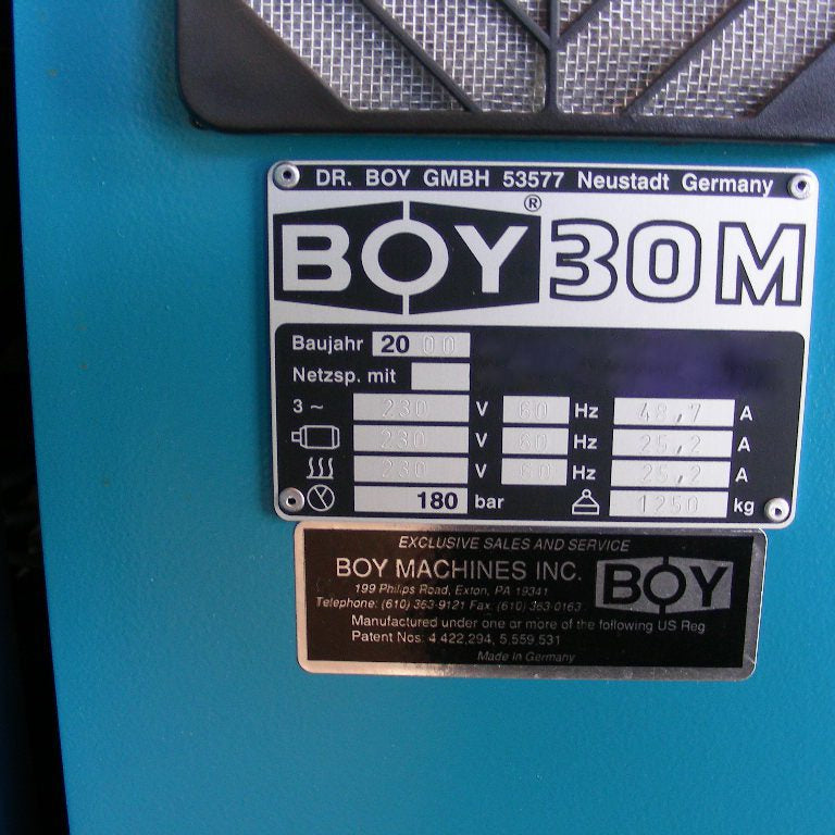 Boy 30 M Molding Machine