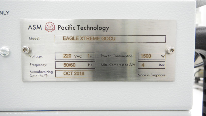 ASM Eagle Xtreme GoCu Wire Bonder
