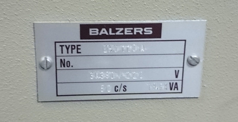 Oerlikon Balzers BAK 760