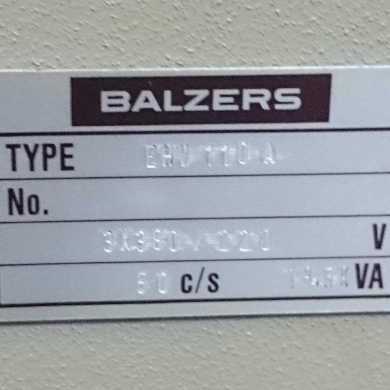 Oerlikon Balzers BAK 760