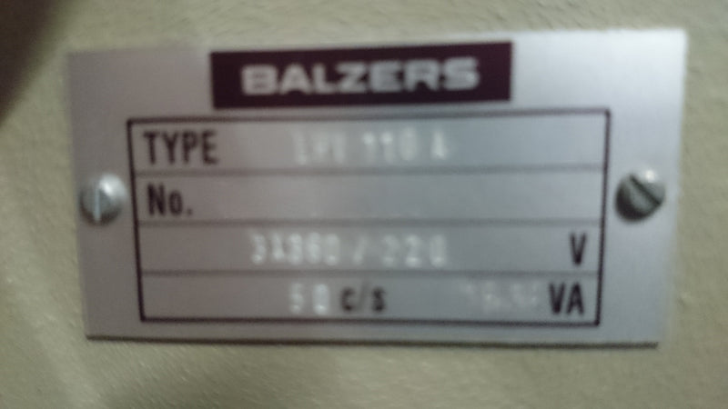 Oerlikon Balzers BAK 760