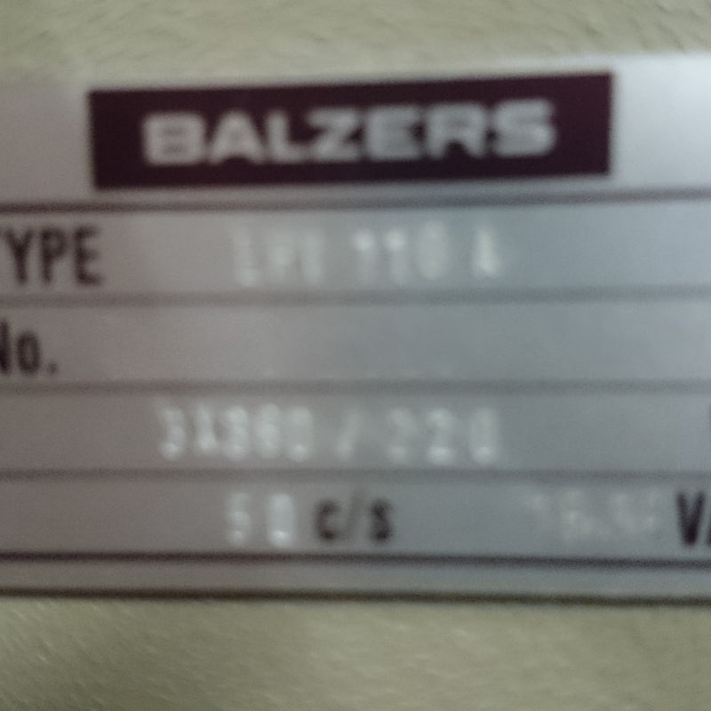 Oerlikon Balzers BAK 760