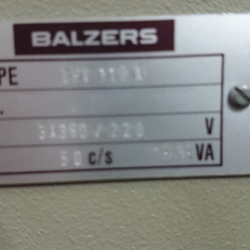 Oerlikon Balzers BAK 760