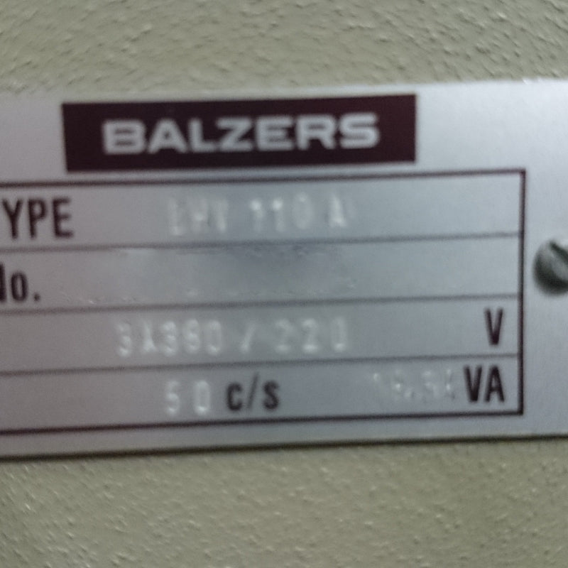 Oerlikon Balzers BAK 760