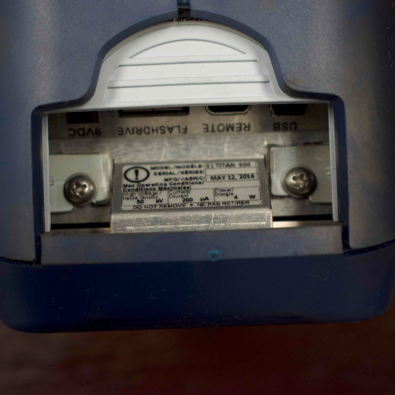 Bruker S 1 Titan 600 XRF Spectrometer (X-ray Fluorescence)