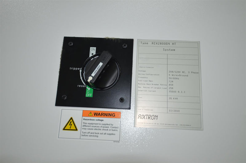 Aixtron AIX 2800 G 4 HT MOCVD (Metal Organic Chemical Vapor Deposition)