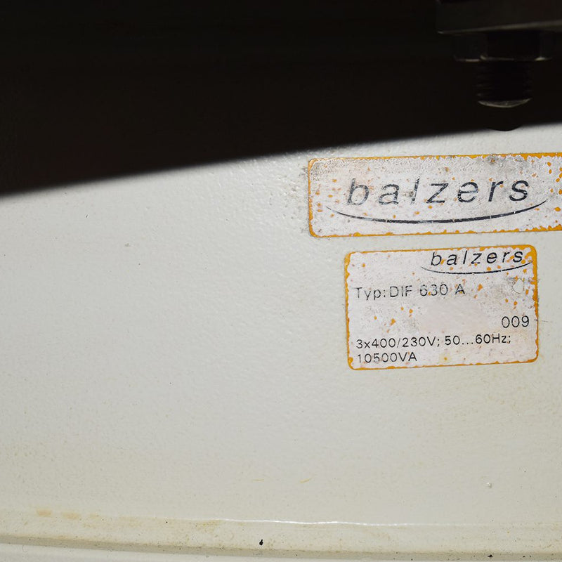 Oerlikon Balzers BAV 1250 Evaporator
