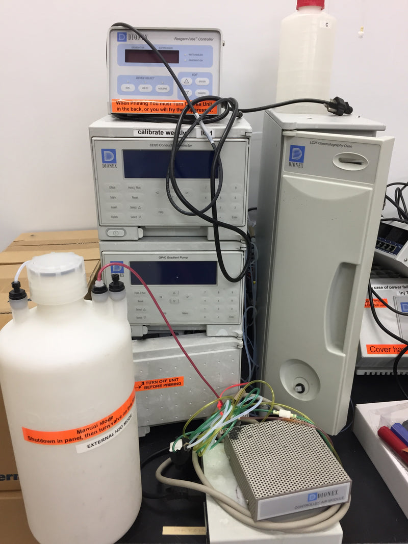 Dionex DX 500 Pyrophosphate Ion Chromatography System