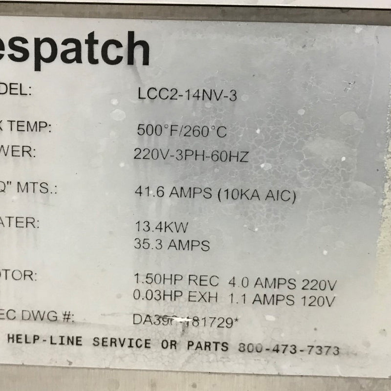 Despatch LCC 2-14 NV 3
