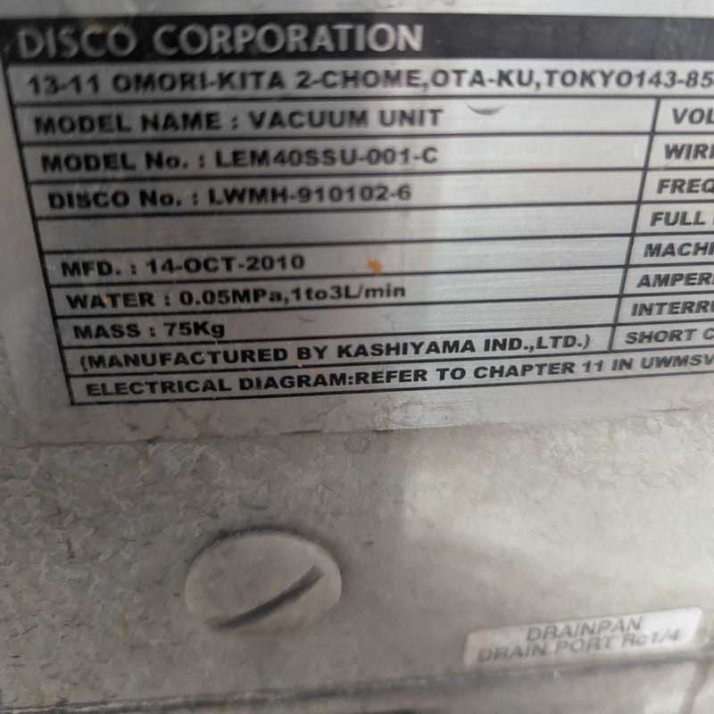Disco DFG 8560 Grinder