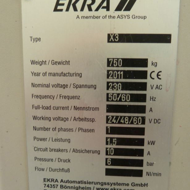 Ekra X 3 Printer