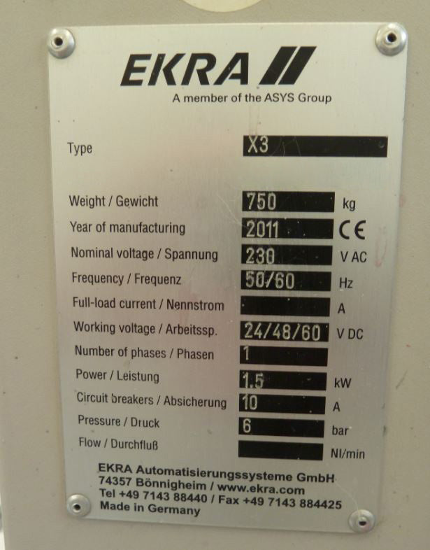 Ekra X 3 Printer