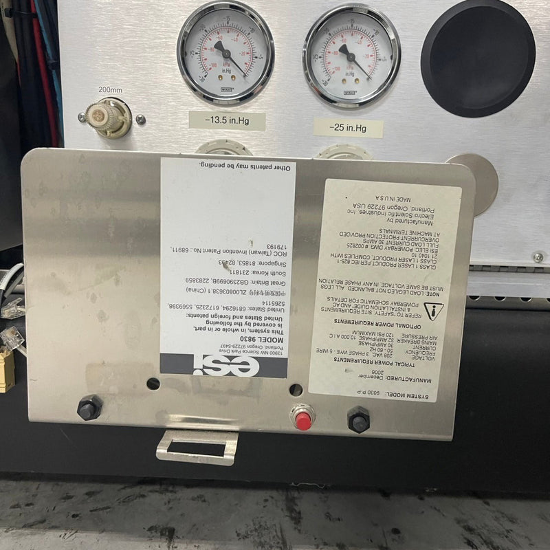 ESI 9830 IR Laser Repair System