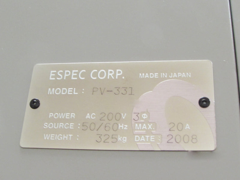 ESPEC PV 331