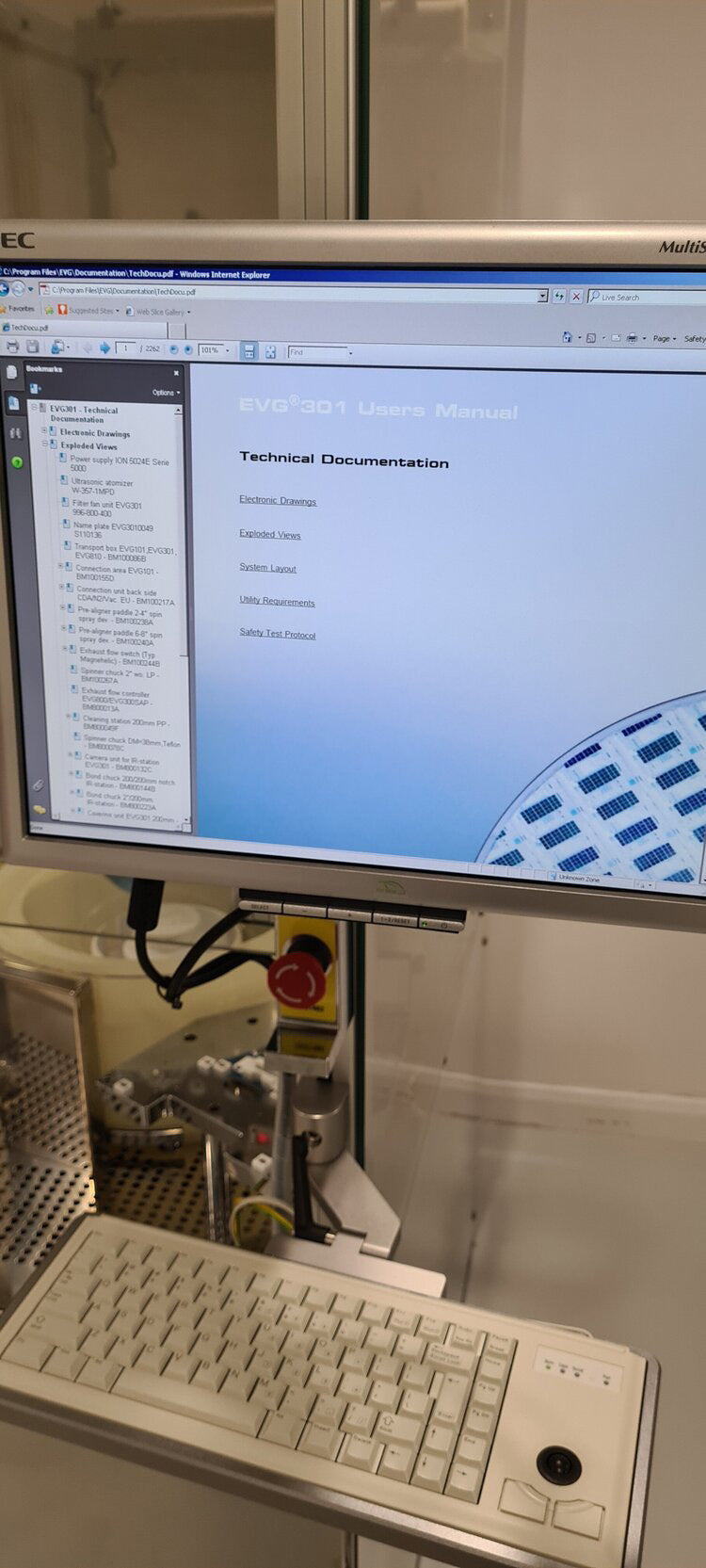 EVG 301 Cleaning System