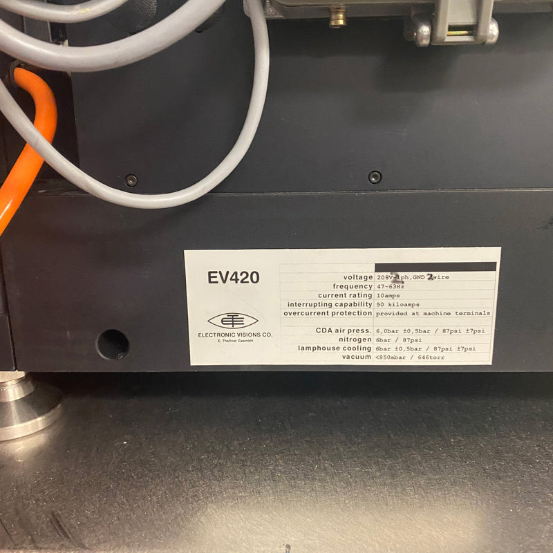 EVG 420 Mask Aligner