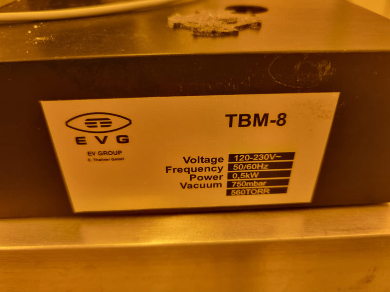 EVG 40 Top-to-Bottom Side Measurement System
