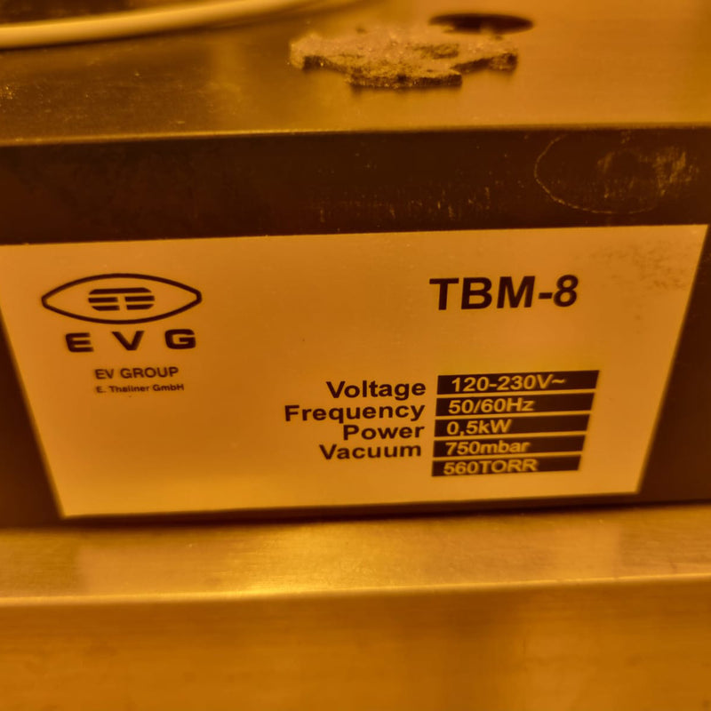 EVG 40 Top-to-Bottom Side Measurement System