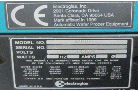 Electroglas 4090 Automatic Wafer Prober