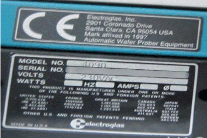 Electroglas 4090 Automatic Wafer Prober