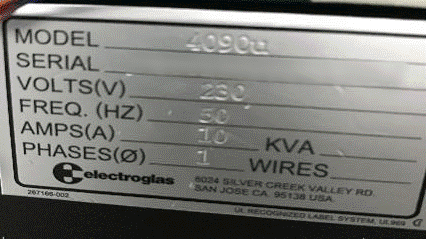 Electroglas 4090 Automatic Wafer Prober