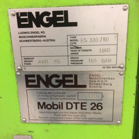 Engel ES 330 / 80 Horizontal Injection