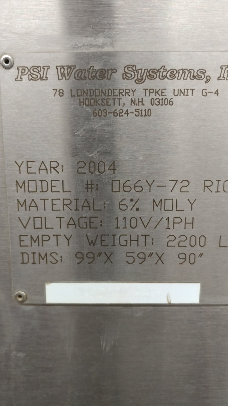PSI 066 Y 72 Evaporator