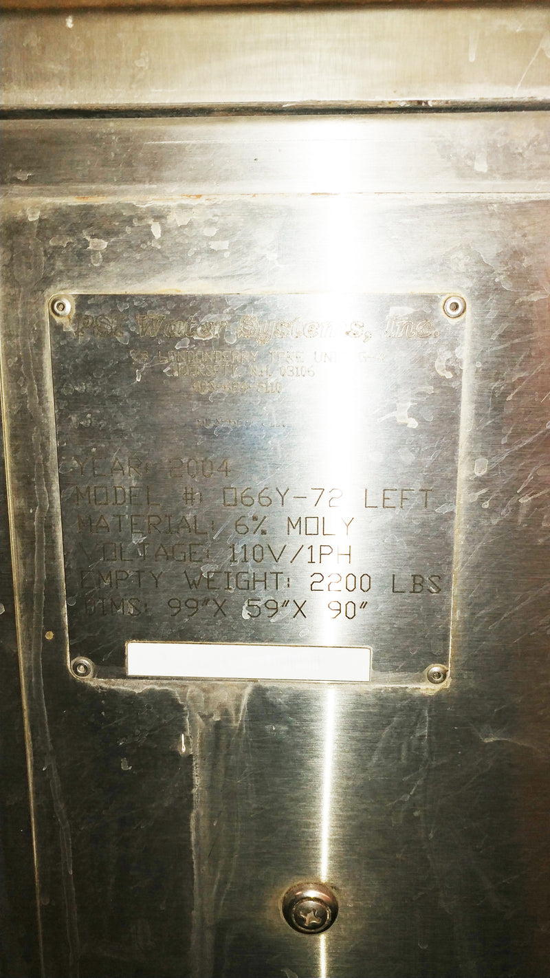 PSI 066 Y 72 Evaporator