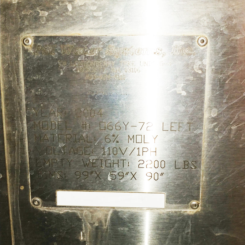 PSI 066 Y 72 Evaporator