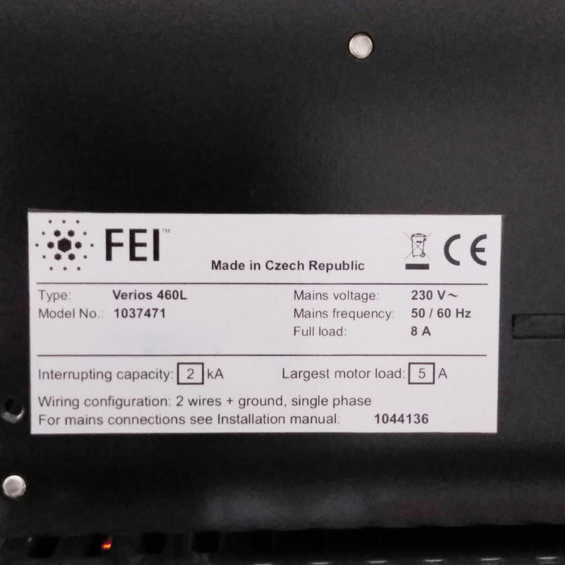 Thermo Fisher Scientific / FEI Verios 460 L FE-SEM (Field Emission Scanning Electron Microscope)