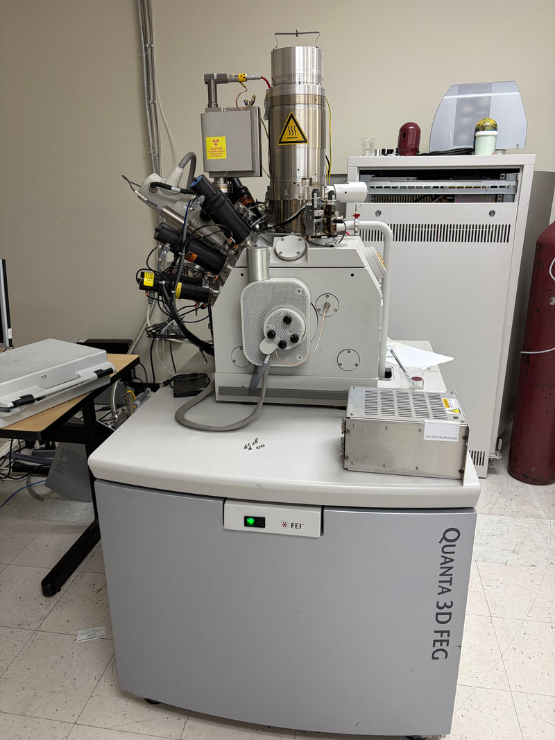 Thermo Fisher Scientific / FEI Quanta 3 D FEG FIB-SEM (Focused Ion Beam - Scanning Electron Microscope)