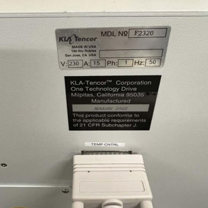 KLA FLX 2320 Thin Film Stress Measurement System