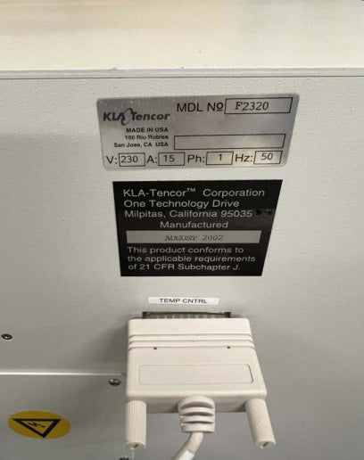 KLA FLX 2320 Thin Film Stress Measurement System