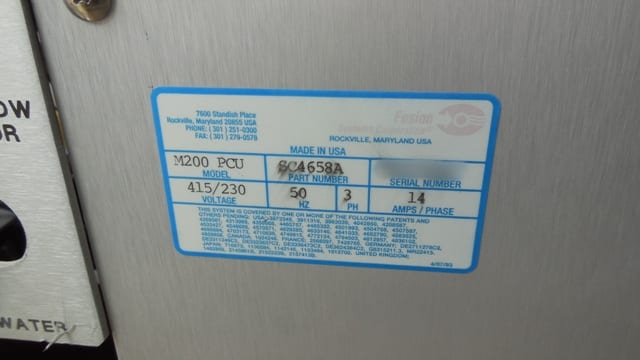 Axcelis M 200 PCU UV Cure System