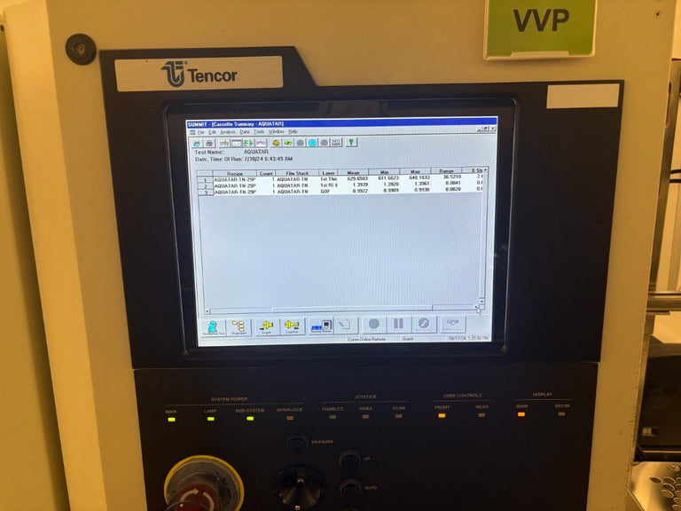 KLA UV 1280 Thin Film Thickness Measurement
