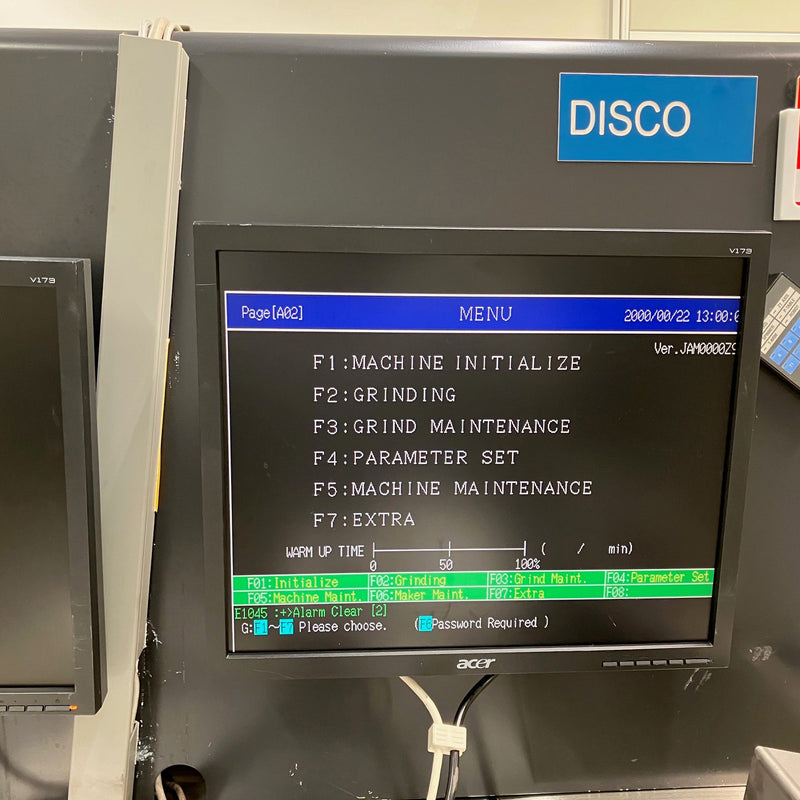 Disco DFG 850 Back Grinder