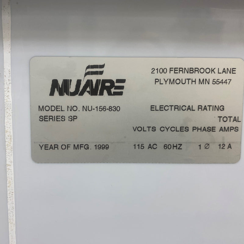 NuAire NU 156 830 Fume Hood