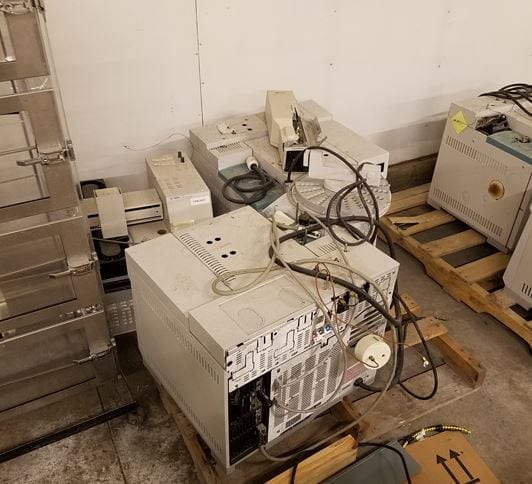 Lot of Gas Chromatographs