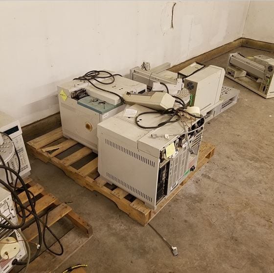 Lot of Gas Chromatographs