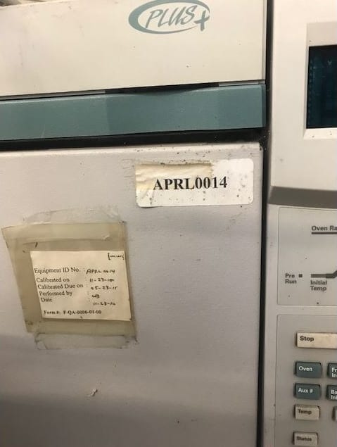 Lot of Gas Chromatographs